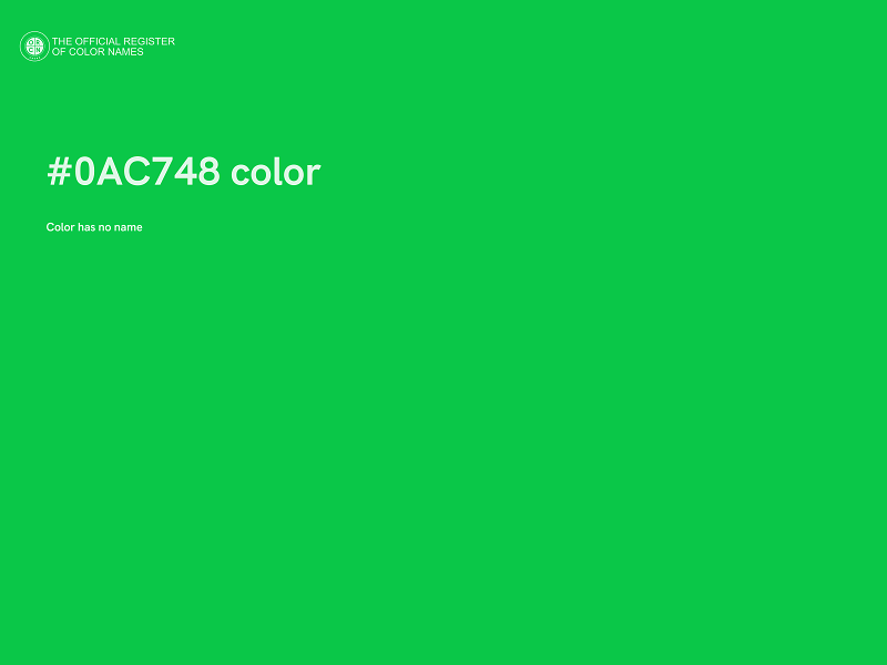 #0AC748 color image