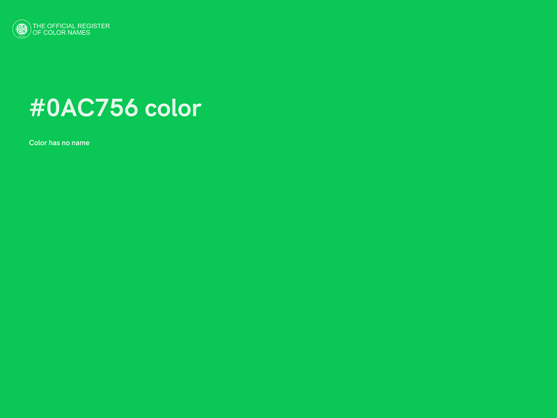 #0AC756 color image