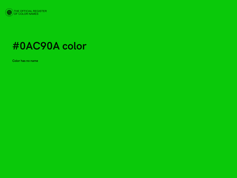 #0AC90A color image