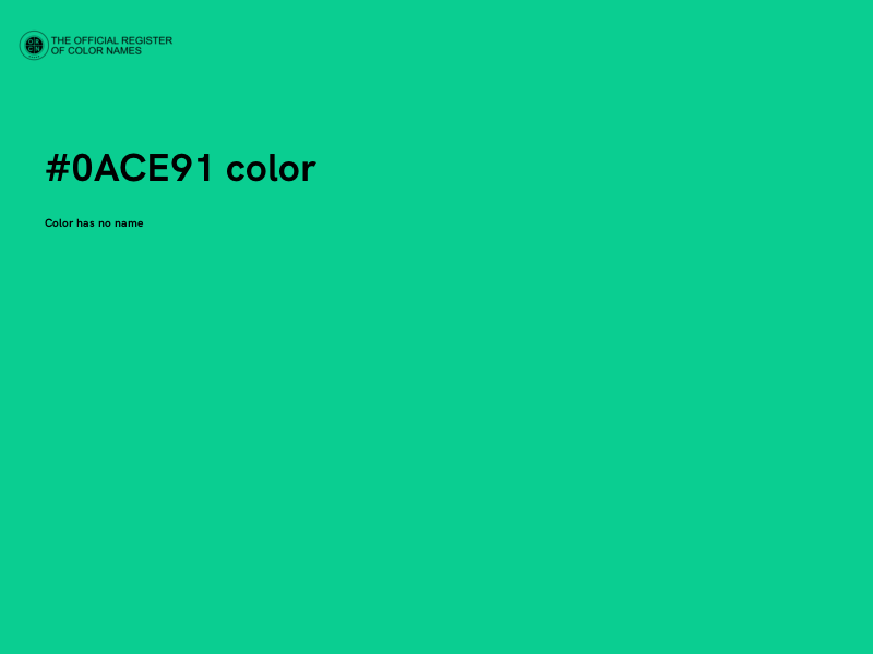 #0ACE91 color image