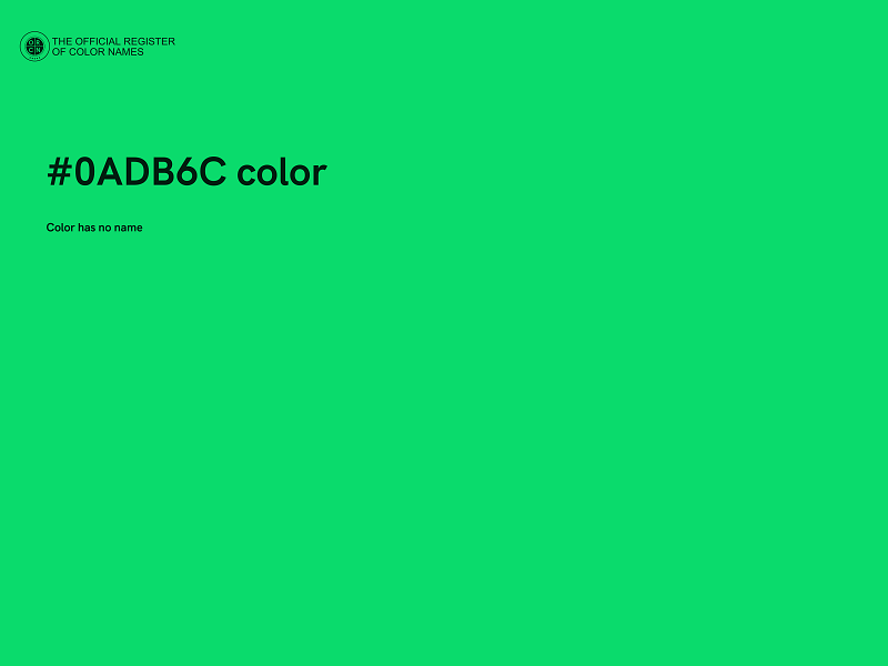 #0ADB6C color image