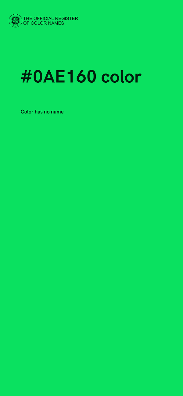 #0AE160 color image