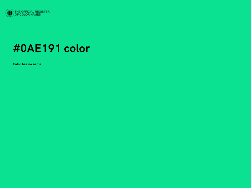 #0AE191 color image