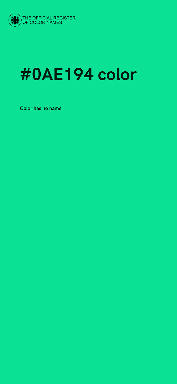 #0AE194 color image