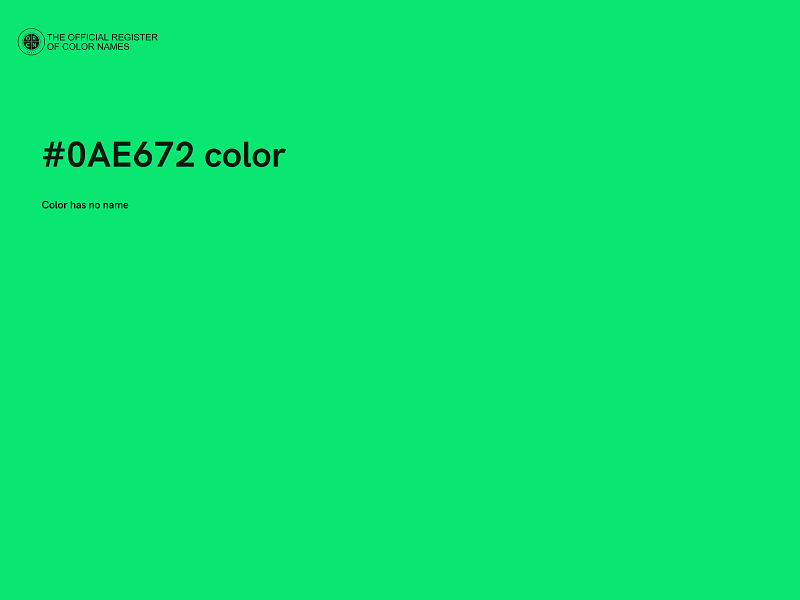 #0AE672 color image