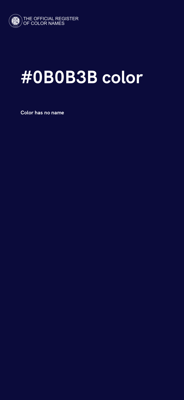 #0B0B3B color image