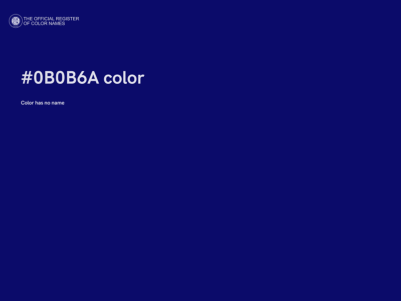 #0B0B6A color image