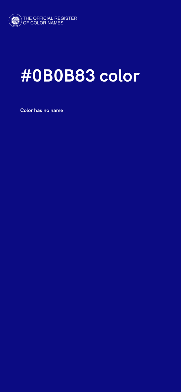 #0B0B83 color image