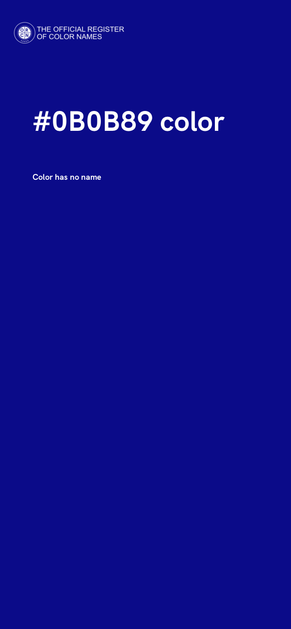 #0B0B89 color image