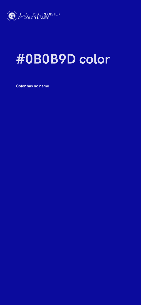 #0B0B9D color image
