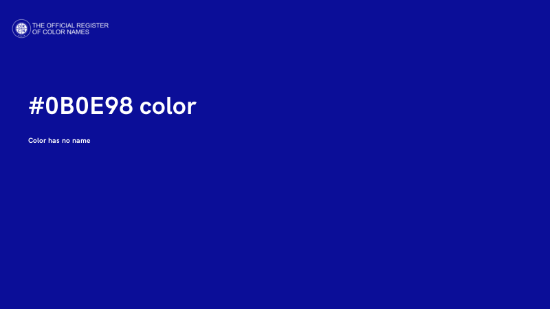 #0B0E98 color image