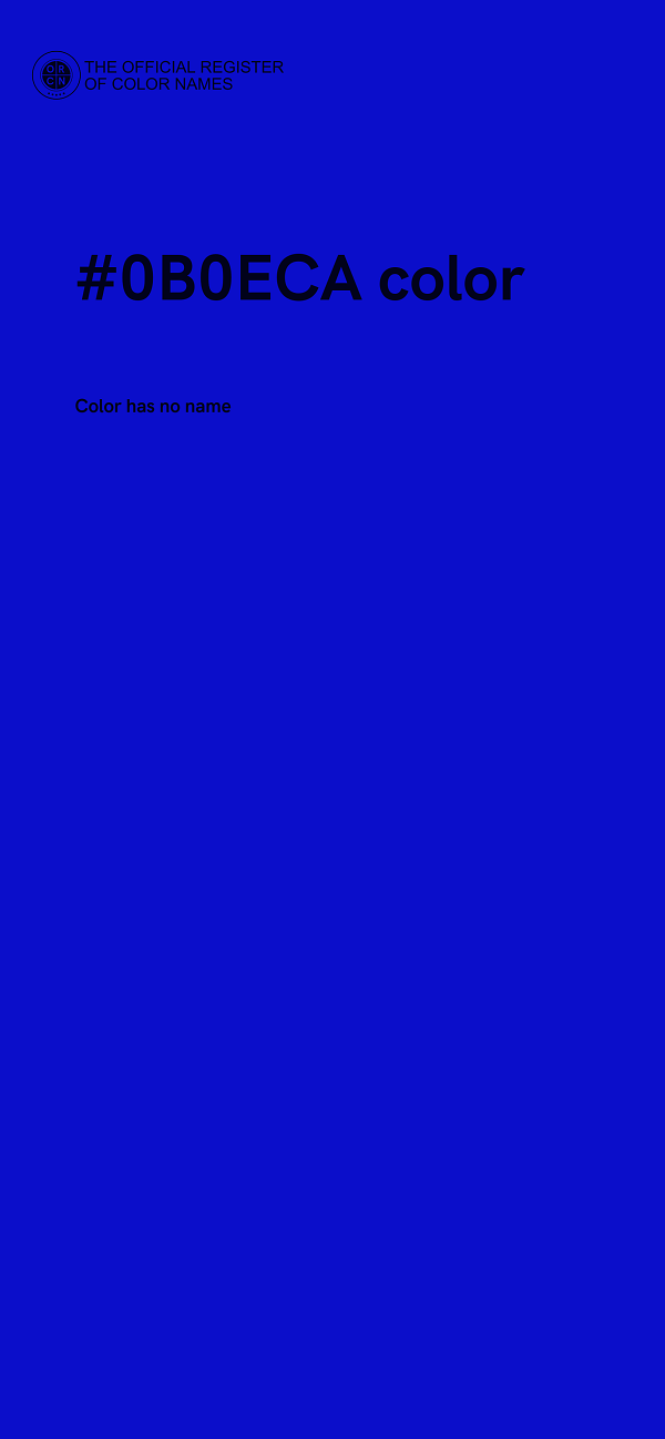 #0B0ECA color image