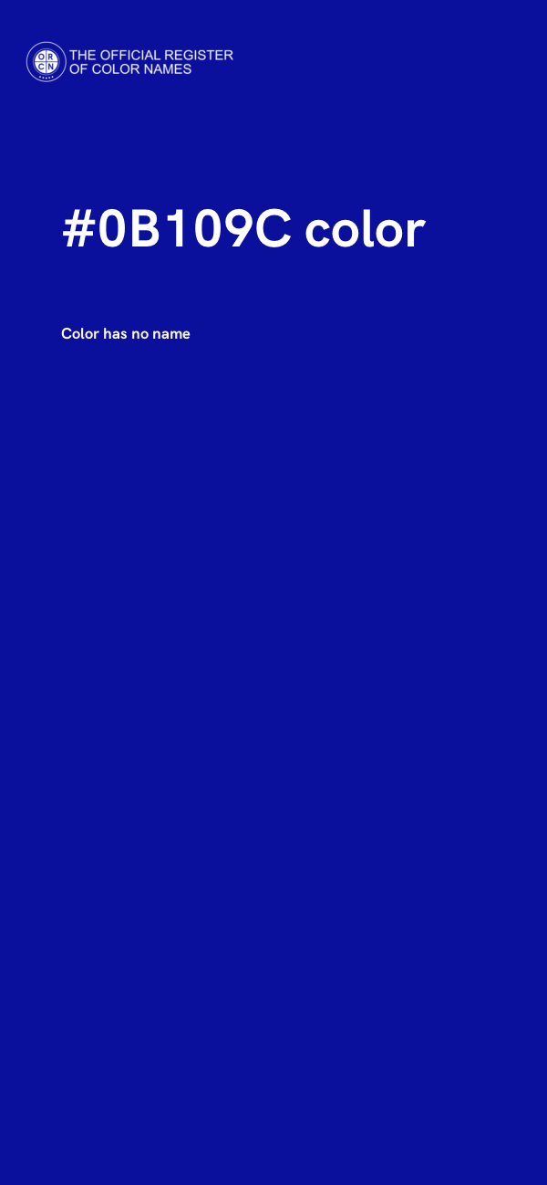 #0B109C color image