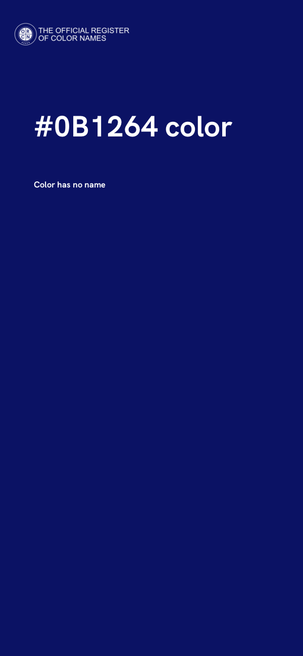 #0B1264 color image