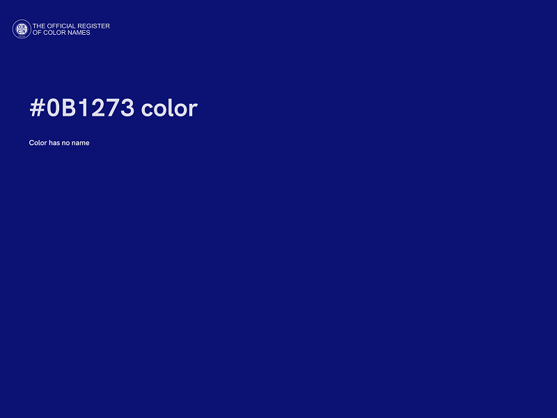 #0B1273 color image