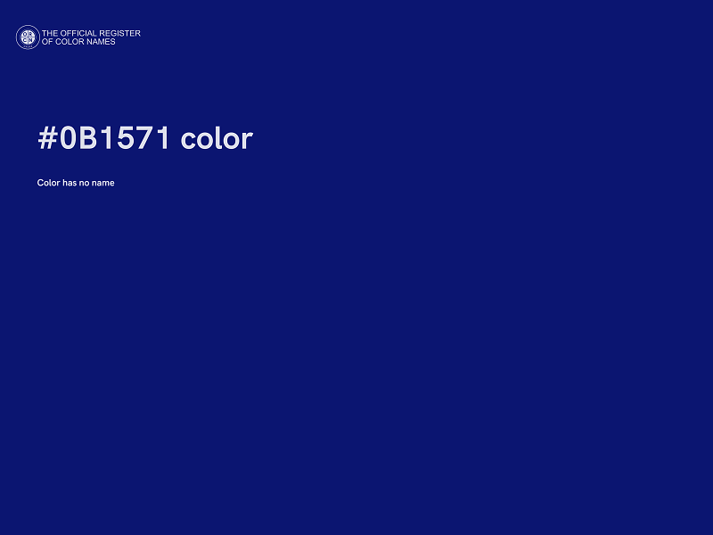 #0B1571 color image