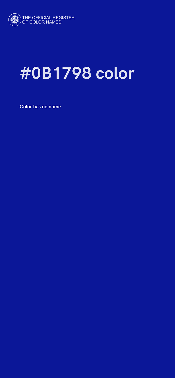 #0B1798 color image