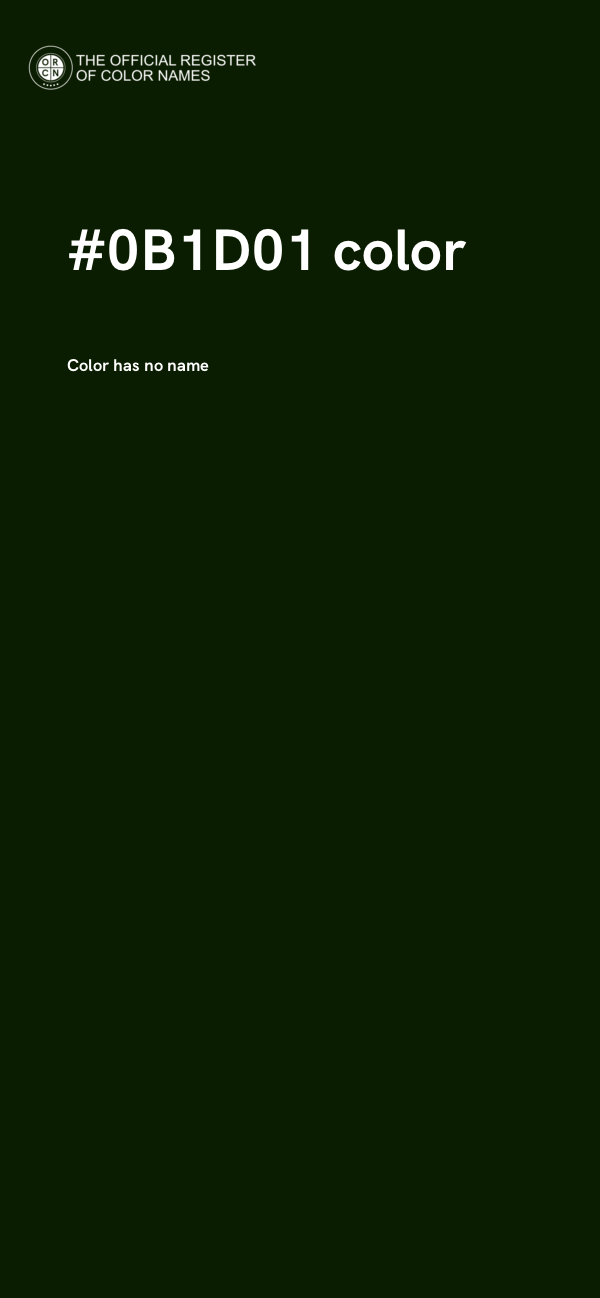 #0B1D01 color image