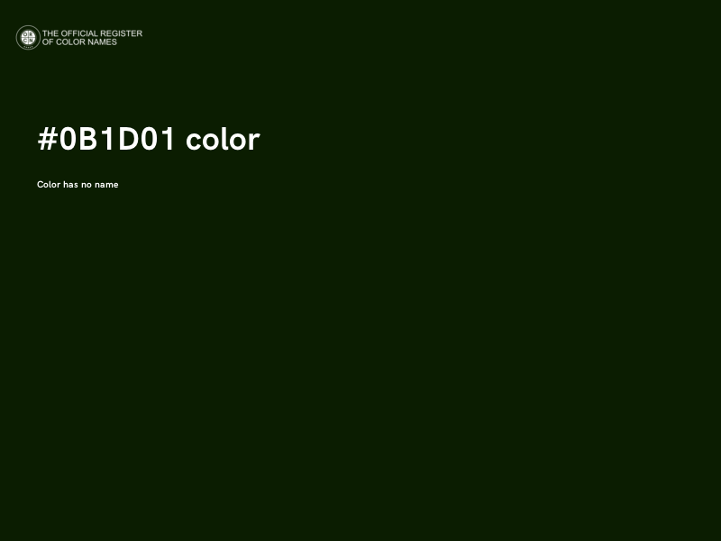 #0B1D01 color image