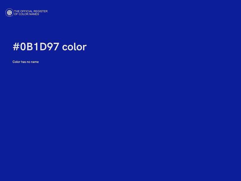 #0B1D97 color image