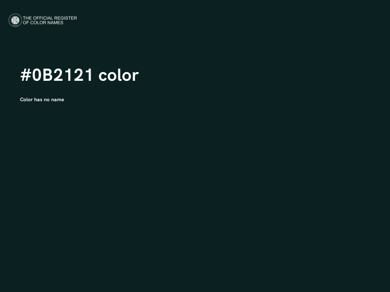 #0B2121 color image