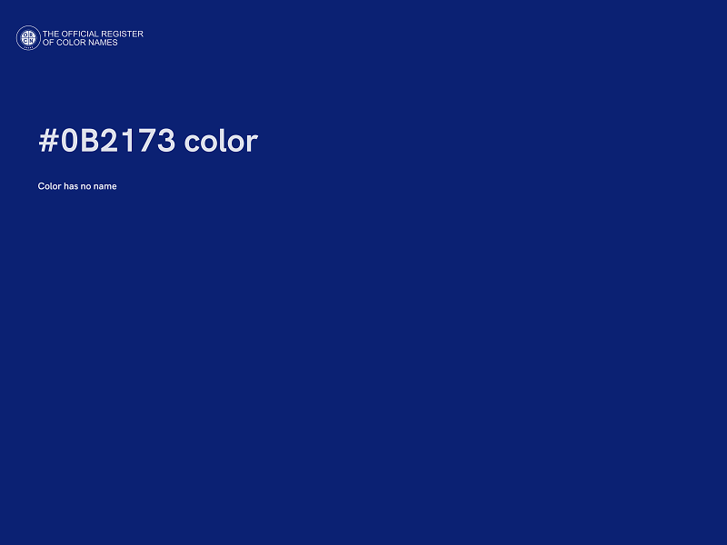 #0B2173 color image