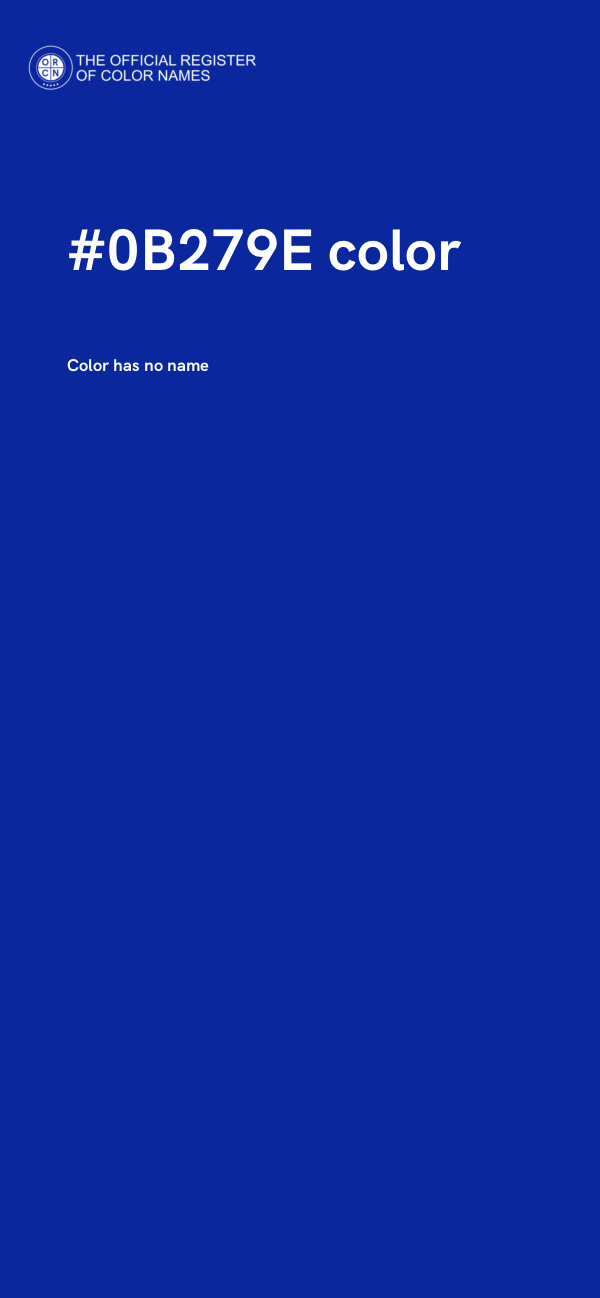 #0B279E color image
