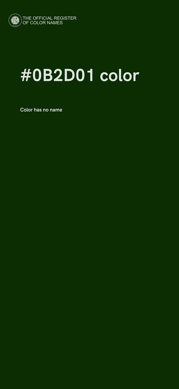 #0B2D01 color image