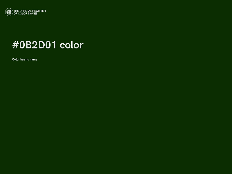 #0B2D01 color image