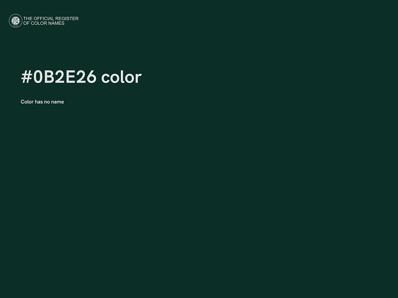 #0B2E26 color image