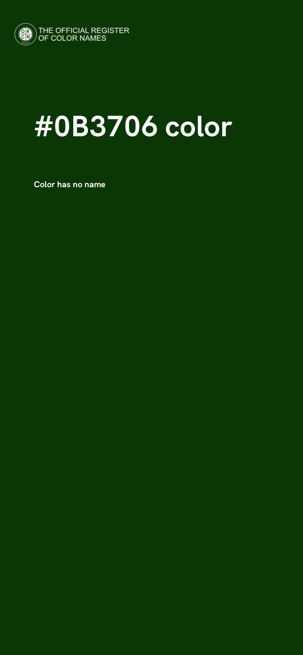 #0B3706 color image