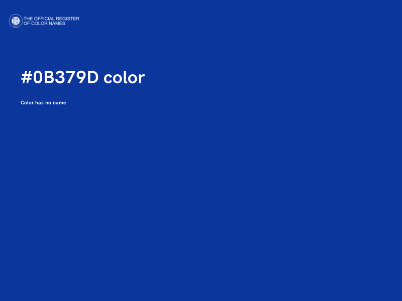 #0B379D color image