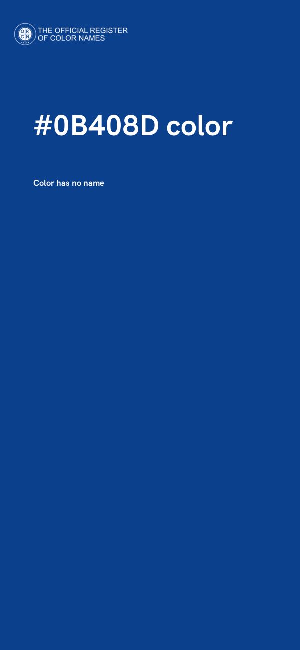 #0B408D color image