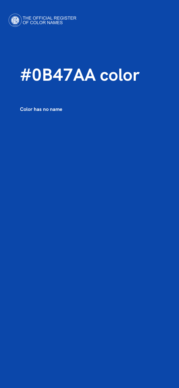 #0B47AA color image