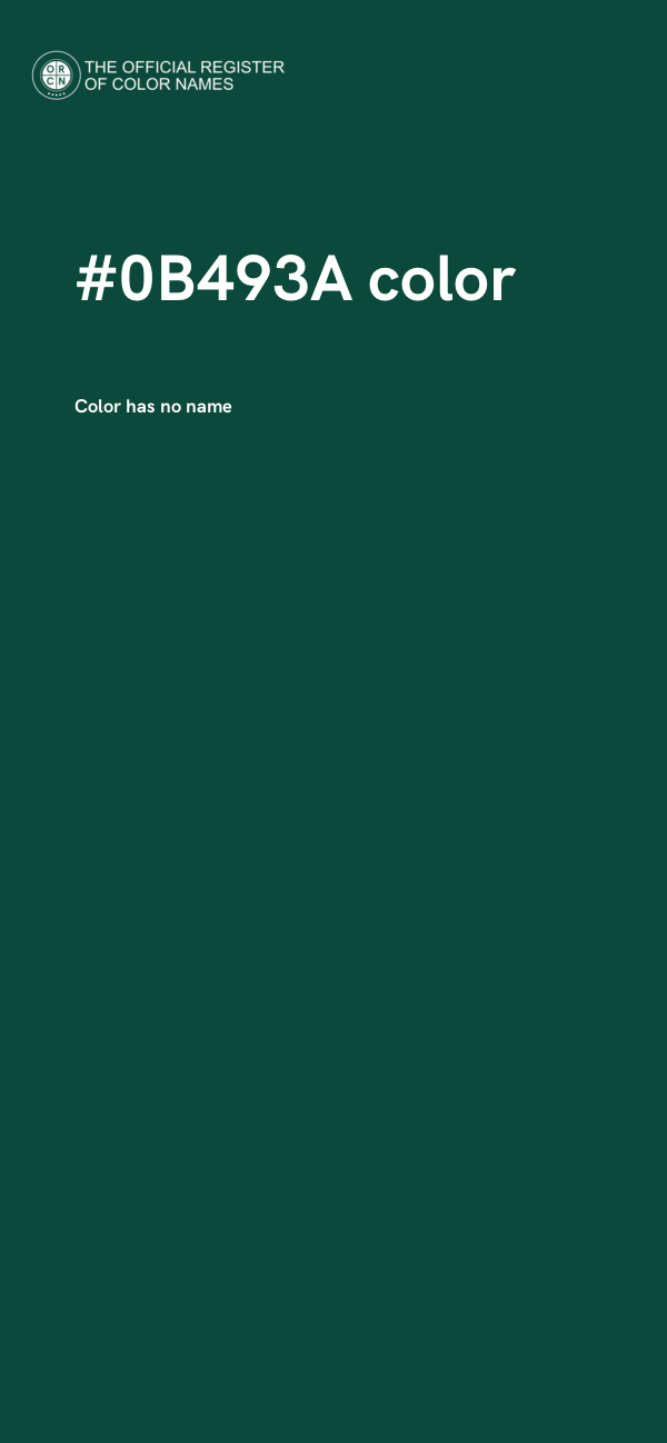 #0B493A color image