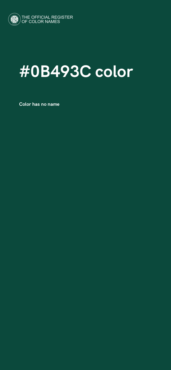#0B493C color image