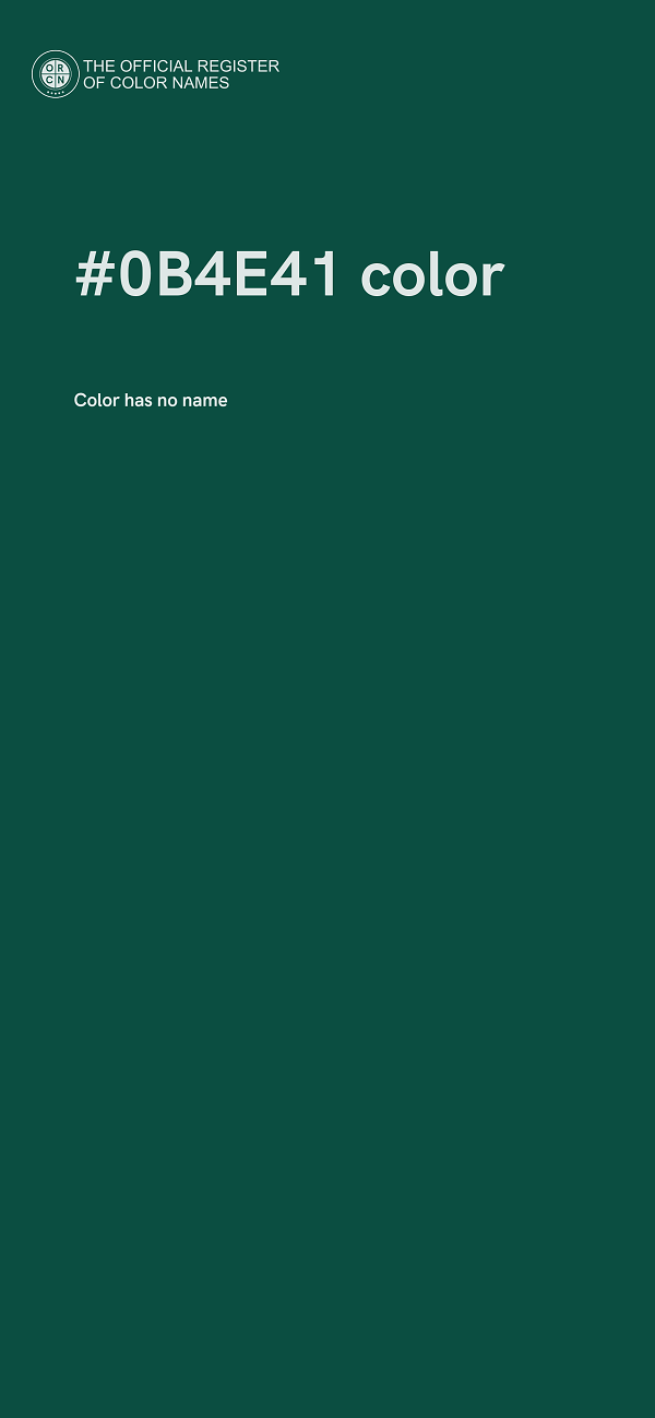 #0B4E41 color image