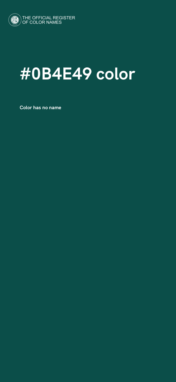 #0B4E49 color image