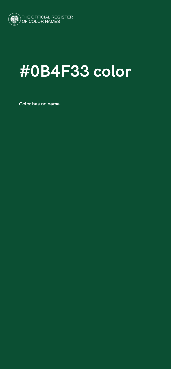#0B4F33 color image