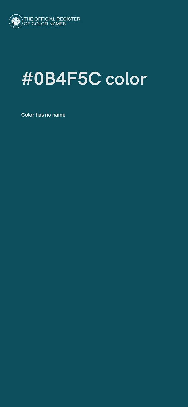 #0B4F5C color image