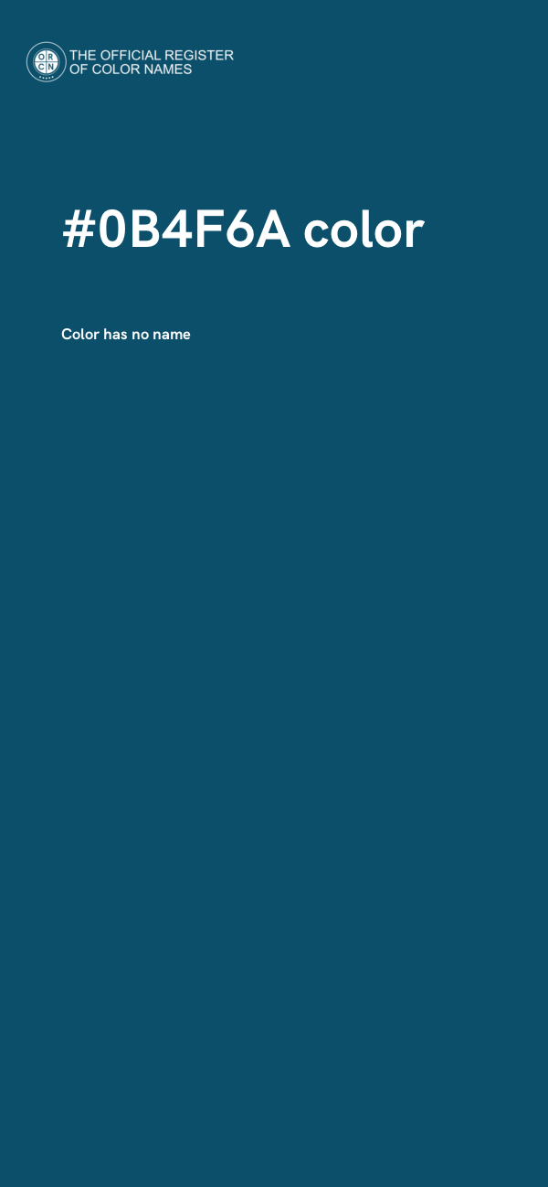 #0B4F6A color image