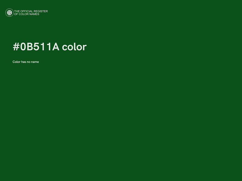 #0B511A color image