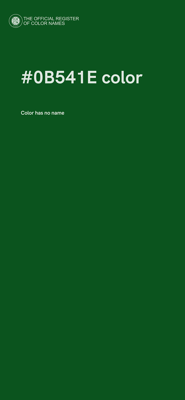 #0B541E color image