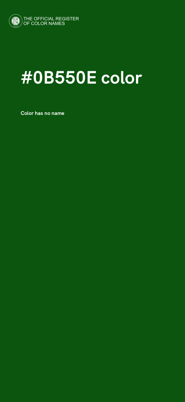 #0B550E color image