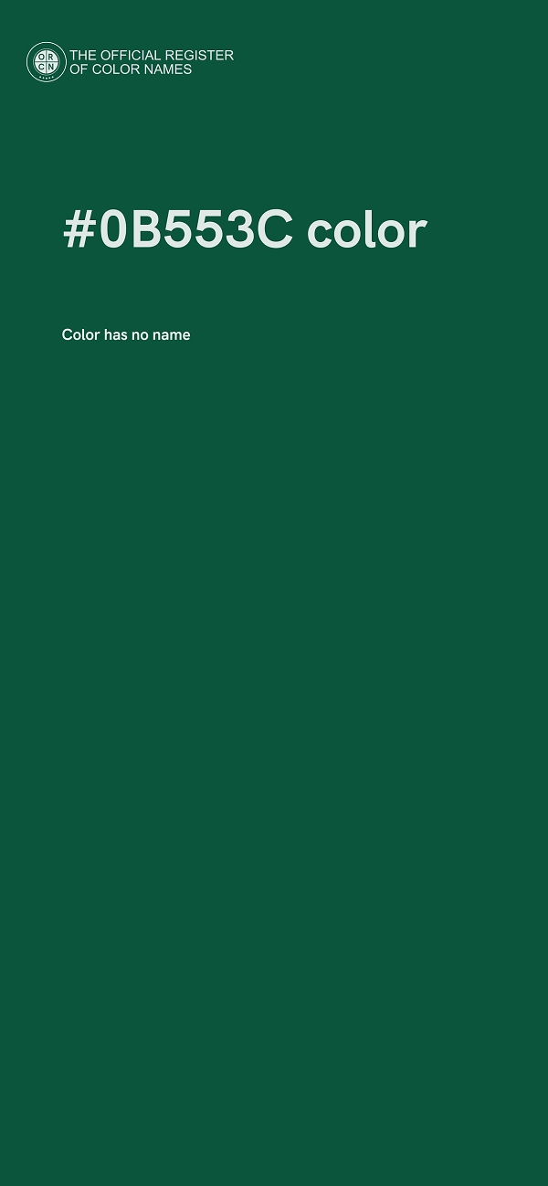 #0B553C color image