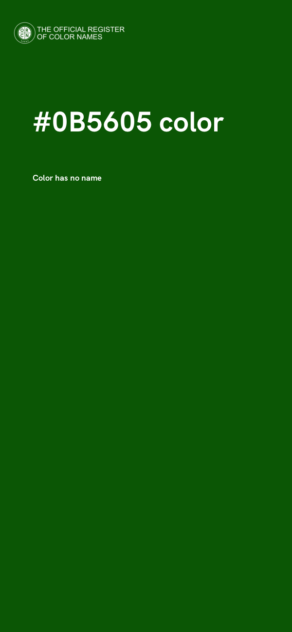 #0B5605 color image