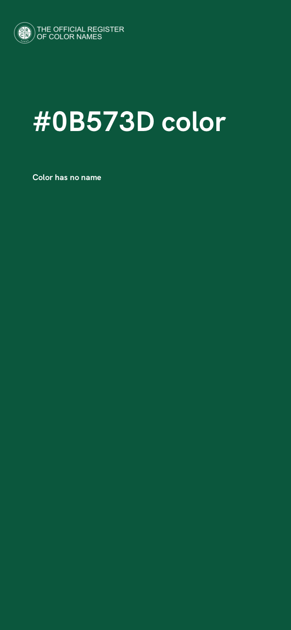 #0B573D color image