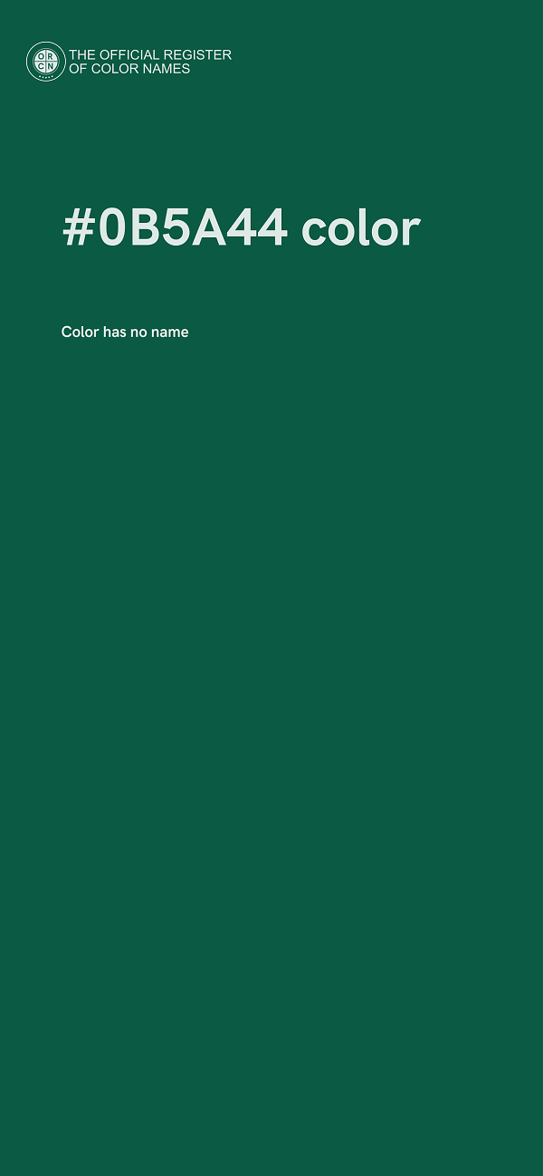 #0B5A44 color image