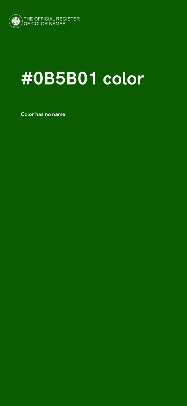 #0B5B01 color image