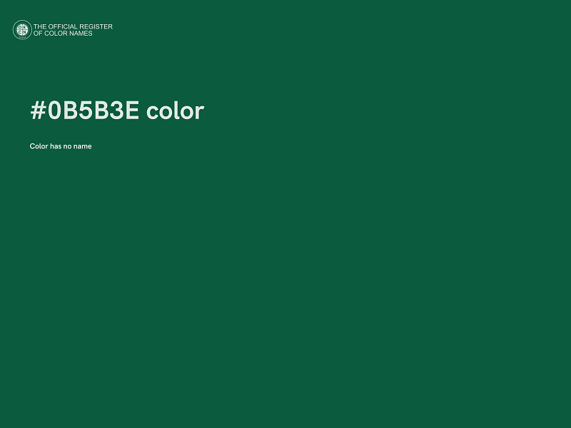 #0B5B3E color image